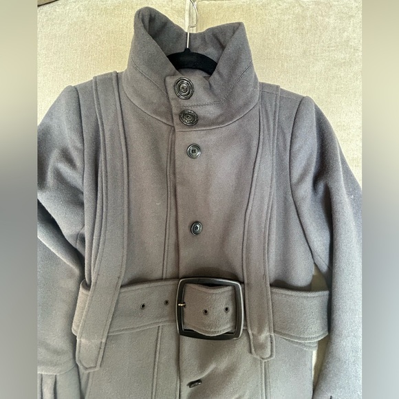 Zara coat with belt , 100% wool - Picture 7 of 8
